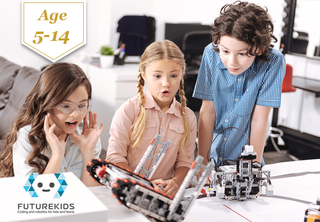 Age 5-14: October-Vacation Tech Camps with Futurekids