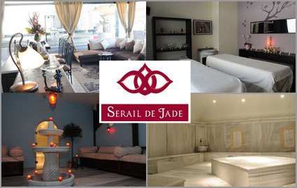 CHF 69 instead of CHF 139 for a Pampering Morrocan Hammam Ritual at Serail De Jade , including:  Black soap body scrub, Rassoul body wrap, Oriental Oil Massage & Hammam 
 Photo