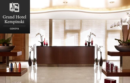 CHF 95 for 25 Minute Massage plus 25 Minute Body Scrub at Hotel Kempinski's new Le SPA (Regular price: CHF 190) Photo