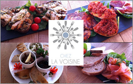CHF 20 instead of CHF 41 for Wine & Tapas on the Terrace of Chez La Voisine  (includes 2 Tapas Dishes & 2 Glasses of Wine) Photo