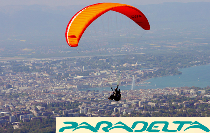 CHF 99 instead of CHF 150 for Tandem Paragliding over the Saleve with Paradelta Photo