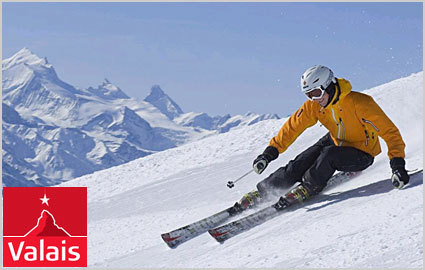 No more waiting in line to buy ski passes: CHF 65 for a SkiCard with CHF 100 ski-pass credit valid at Verbier, Villars, Zermatt, Crans Montana Aminona, Diablerets, Leysin & 44 more resorts in Valais & outside Valais Photo