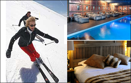 Valid winter 2012 and 2013: luxury stay in Courchevel, one of Europe's best ski resorts. 1 night for 2 people in the 5 Star Pralong Hotel Courchevel, on the slopes, for CHF 350 instead of 770. Just 2 hours from Geneva  Photo