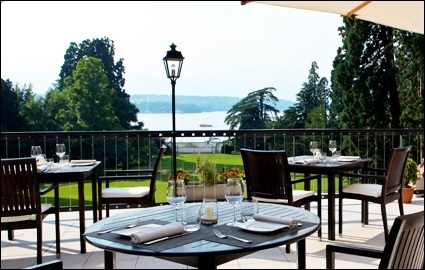 CHF 60 for CHF 120 at the spectacular Restaurant du Parc des Eaux-Vives: probably Geneva's best Terrace (dinner only) Photo
