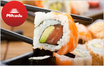 CHF 25 for CHF 50 at Mikado Sushi. Valid lunch & dinner, eat-in & take away ( only at Place Grenus location )  Photo