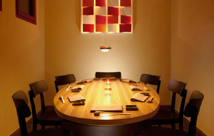 Just opened: gastronomic Japanese-French fusion cuisine at the brand new Time restaurant, by ex sous-chef of Michelin-star Châteauvieux. Chef's Signature Menu (11 dishes) for 2 people: CHF 79 instead of CHF 174  Photo