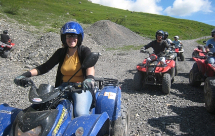 Unique mountain adventure:  
CHF 90 instead of CHF 180 for a 3-hours 4x4 Quad adventure-tour in La Clusaz (45 min from Geneva), including traditional mountain apero. Options for 1-6 people. Valid until August 2013  Photo