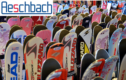 Pay CHF 49 for a voucher worth CHF 100 on all Ski & Snowboard rentals at Aeschbach Geneva. Max 1 voucher per person and per rental Photo
