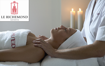 Pay CHF 90 for 50 Minute Aromatherapy Oil Massage at Hotel Le Richemond's luxurious Le Spa (Value: CHF 190) Photo