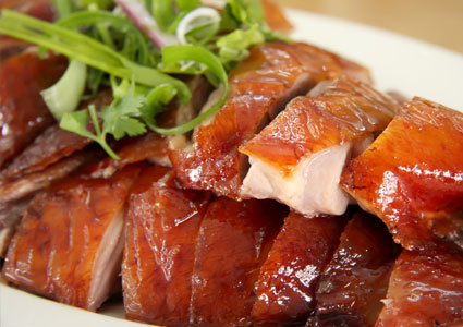 CHF 98 CHF 49 
Traditional 3-service Chinese Peking Duck menu for 2 People at Chez Kuk Restaurant in Plainpalais  Photo