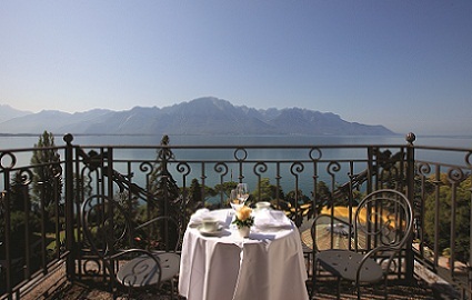CHF 599 CHF 399 
Summer stay at the 5-star Fairmont Montreux Palace Hotel: voted Best Leading Hotel in Switzerland 2010.   Incl 1 night for 2 people in deluxe lake-view room, free access to Spa + Pool + Fitness, Breakfast, 20% off Spa treatments  Photo