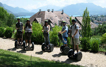 From CHF 69  CHF 34.5 Guided Segway tour of Annecy for 2 people, valid all summer, 7/7. Amazing way to discover one of the region's most stunning cities. Includes Segway training  Photo