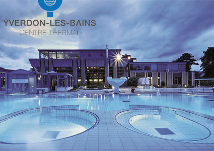 Ultimate Relaxation Just 1 hour from GVA: CHF 60 CHF 29 for 2 passes to Yverdon-les-Bains Thermal Baths + Relaxation Complex incl thermal spa pools, saunas, hammams, Japanese bath, tropical shower and Jacuzzi 
Validity extended to Oct 31 2013 (originally expired Aug 31 2013), to compensate for venue being closed Aug 5-30 2013 Photo