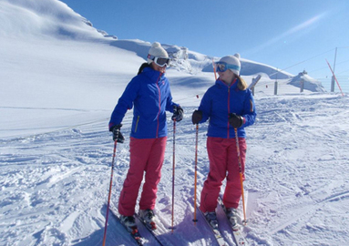 CHF 250 CHF 150 
Ski Classes: 2-hours private ski or snowboard lesson for 1-5 people at Verbier or Zermatt with European Snowsport Ski School. For all levels & ages  Photo