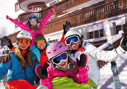 CHF 500 CHF 249 
Ski vacation at Crans-Montana's 5* Grand Hotel du Golf & Palace:

3 min walk to Crans-Montana center 
Free door-to-ski lifts shuttle (10 mins) 
Up to 2 kids can stay in parents' room
Incl 1 night for 2 people in Mountain Deluxe room, Breakfast, Spa + pool + gym access, parking, public-space WiFi Photo