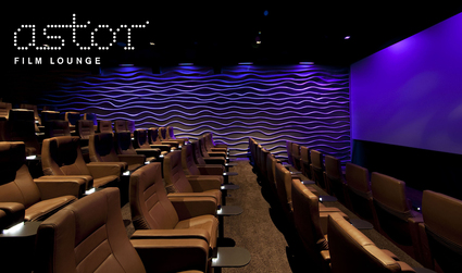 CHF 30 instead of CHF 60 for a Deluxe Luxury Movie Package at the brand new Astor Film Lounge, including: movie ticket, cocktail, finger food, valet parking. Limit 10 / person  Photo