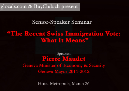 glocals / BuyClub Exclusive Senior-Speaker Seminar: 

