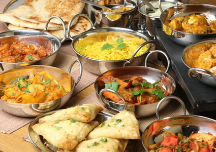 CHF 112 CHF 56 for 2 People Authentic Indian Discovery Menu at Jaipur. Choose any Starter + Main +Rice + Dessert from a-la-carte Menu  Photo