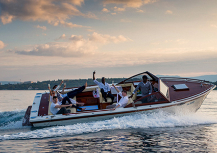 Valid all summer 7/7
2-hours private Yacht Cruise on Lake Geneva for you & up to 8 friends, including skipper & Champagne: CHF 499 instead of CHF 1000 Photo
