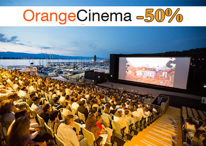 Sale extended by 48 hours due to demand
2 Tickets to Any Movie at OrangeCinema Open Air Cinema in Geneva

2 Tickets + 2 Drinks: CHF 62 CHF 31 
2 Tickets + Dinner for 2: CHF 126 CHF 63 Photo