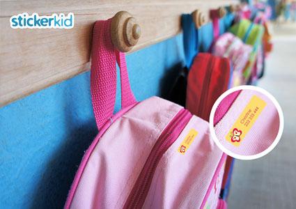 CHF 80 CHF 39 incl delivery by post 
Back-to-School Special: Personalized long-lasting name stickers to mark your kids' school equipment, clothes, toys & sport gear. Includes pack of 241 machine-washable personalized stickers & iron-on labels. Made in CH  Photo