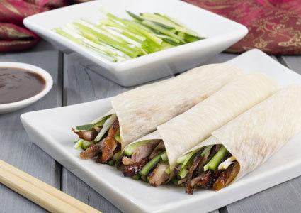 CHF 98 CHF 49 
Traditional 3-service Chinese Peking Duck Menu for 2 People at Chez Kuk Restaurant in Plainpalais  Photo