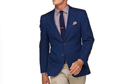 CHF 1880 CHF 599 (-68%) 
Bespoke Tailor-Made Suit OR Bespoke Blazer & Trousers by Raj Mirpuri: Bespoke Clothiers since 1976 in London, Geneva & Zurich Photo
