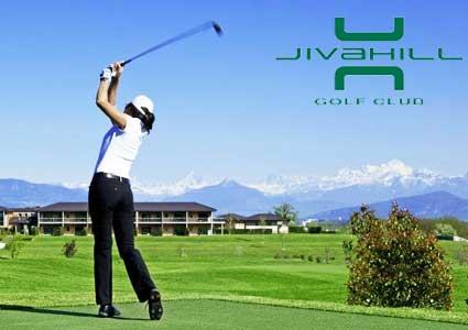 CHF 90 CHF 54 
Golf Package at the Exclusive 5-star 
Jiva Hill Golf Club. Valid All Summer. 
Incl 9 holes/18 tees, practice area, caddy, lunch & drink Photo