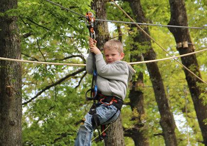 For Kids + Adults Who Love Outdoor Activities:
CHF 76 CHF 38 for 2 Passes to Tree-Top Adventure Forest at Parc Aventure Evaux. 
From Age 6+. Valid All Summer 2015 Photo
