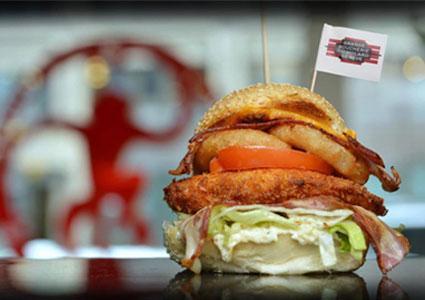 CHF 82 CHF 39 
2 American-style Gourmet Burgers + 2 Starters at FMR Funky Monkey Room (Valid Sunday to Thursday Dinner) Photo