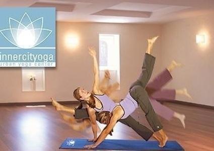 Innercityoga: Geneva's Premier Yoga Center with Beautiful Facilities, Rooftop Studio, & Top Level Instructors. 
CHF 1085 CHF 699 for 1 Year Membership + 25 Yoga Classes  Photo