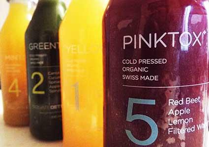 Juice Up Your Health! CHF 80 CHF 49 for a 1-Day Organic Cold-Pressed Juice Detox Plan Delivered to your Door by Private DetoxBox  Photo