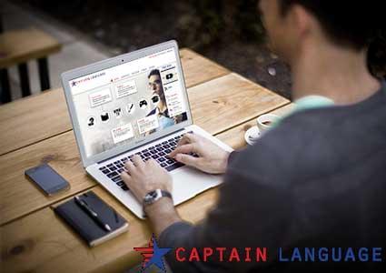 Learn a Language the Fun & Easy Way! 
Unlimited Online Language Lessons (French, German, Spanish, Dutch or English) with Captain Language 

6 months unlimited lessons: 285 CHF 54 
12 months unlimited lessons: 525 CHF 79 
24 months unlimited lessons: 985 CHF 116 Photo