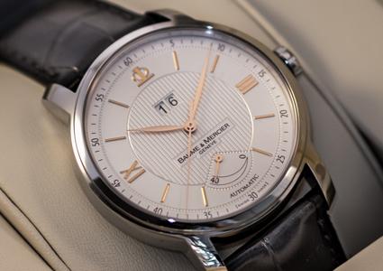 CHF 3450 CHF 1999 
Baume & Mercier 'Classima' Men's Watch. Collect it this Friday from BuyClub's Geneva office or have it delivered to you by this Monday Photo