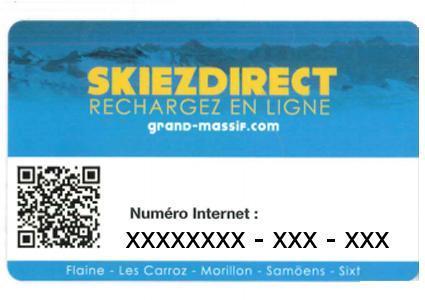 Le Grand Massif Rechargable Ski-Card (Arrivred Non-Charged) to Use with Your BuyClub - Grand Massif Code


	Delivery by Post Around Feb 1 2017
	The card arrives empty and un-charged. It can only be used to ski after charged with your BuyClub - Grand Massif code

 Photo