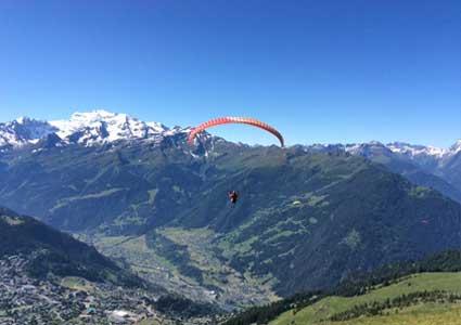 CHF 240 CHF 143
Tandem Paragliding Over Amazing Verbier, incl Video & Photos of Your Flight, with Fly Verbier (Valid all Summer 2016) Photo