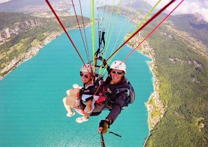 Once in a Lifetime Experience: 

CHF 139 CHF 109 for Tandem Paragliding Over Beautiful Lake Annecy. Incl Video + Photos of Your Flight
 Photo