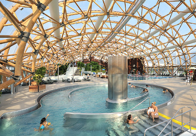 Vitam Indoor & Outdoor Waterpark: Fun for the Whole Family Just 15 Mins From GVA


	4 hour pass: CHF 20 CHF 12    
	Full day pass: CHF 26 CHF 17


​Incl All Aquazone Faciliies (waterslides, pools, relaxation area)
 Photo