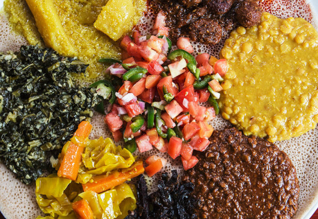 4 Stars on Tripadvisor

Forget About Forks and Come Discover an Authentic Ethiopian Experience at Nyala Barka

Incl Starter + Main + Dessert + Cocktails for 2 people
 Photo