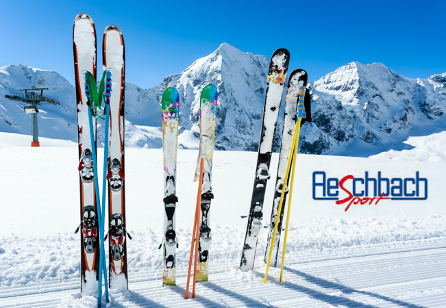 Ski Rentals at Aeschbach Geneva (Balexert & Plainpalais): CHF 100 Open Credit

Huge selection of skis, boots, snowboards, helmets & more for any size/level. Rent for the duration you want: from 1 day to full season
 Photo