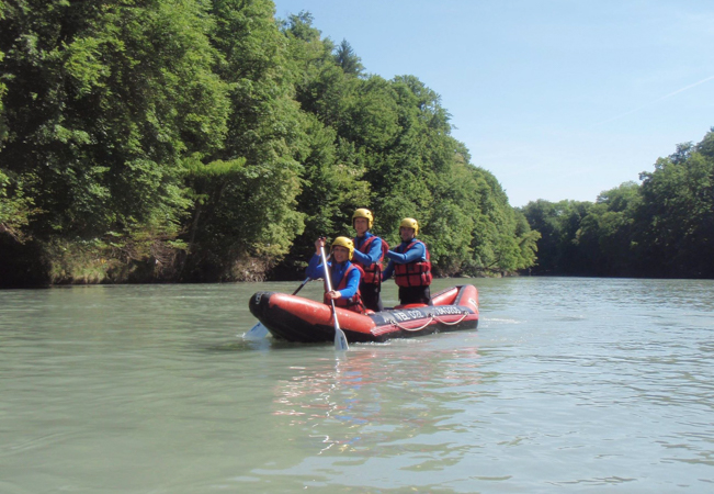 Rafting or Kayaking Down Geneva's Arve & Rhone Rivers with Rafting-Loisirs


	Accompanied by certified guide
	Different difficulty levels available

 Photo