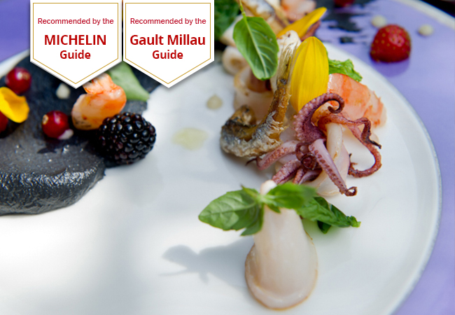 "Simply Delicious"
Michelin Guide

"Cooked to Perfection" Gault&Millau

​Creative International Cuisine at Auberge d'Hermance in Geneva's Countryside

Pay CHF 69 for CHF 120 Open Credit
 Photo
