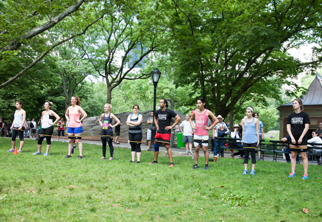 Outdoor Bootcamp Fitness Classes at Parc Bastions (in English) with Master-Trainer 'WESTROK' Coleman: Former Equinox NY Coach


	Choose group or semi-private classes
	11 classes / week
	For all levels

 Photo