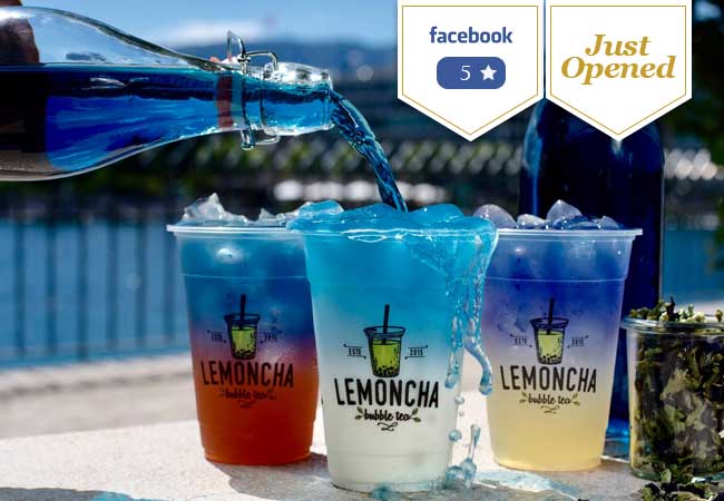Just Opened, 5 Stars on Facebook

Bubble Teas & Lattes at Lemoncha (Geneva Center)


	 5-Drinks card: 40 CHF 24
	 10-Drinks card: 80 CHF 39

 Photo