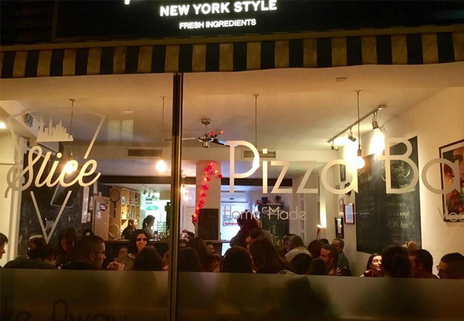 4.5 stars on Tripadvisor

Homemade New York-Style Pizza at Slice Pizza


	Pay CHF 30 for CHF 50 Open Food & Drink Credit
	Valid Dinner & Lunch, Eat-in or Takeaway

 Photo