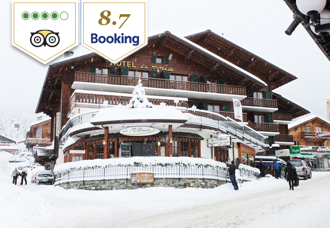 5 Minutes Walk to Verbier's Ski Lifts
Verbier Ski Vacation: 1 Night for 2 People at Hotel La Rotonde Verbier (4 Stars on Tripadvisor)
 Photo