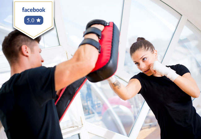 5 Stars on Facebook
10 Martial Arts and/or Fitness Classes at DFC Sports Club

30+ Classes/ week to choose from: Thai Boxing, English Boxing, Tae Bo, Cross Training & more 

 
 Photo
