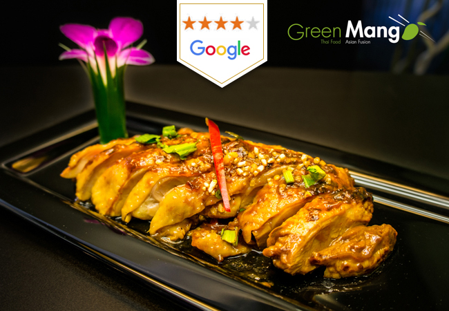 4 Stars on Google Reviews
​Thai Cuisine To-Go 7/7 at Green Mango Cornavin: ​CHF 45 Open Credit

Good & quick Thai dishes ideal for a quick on-the-spot meal or take-away
 Photo