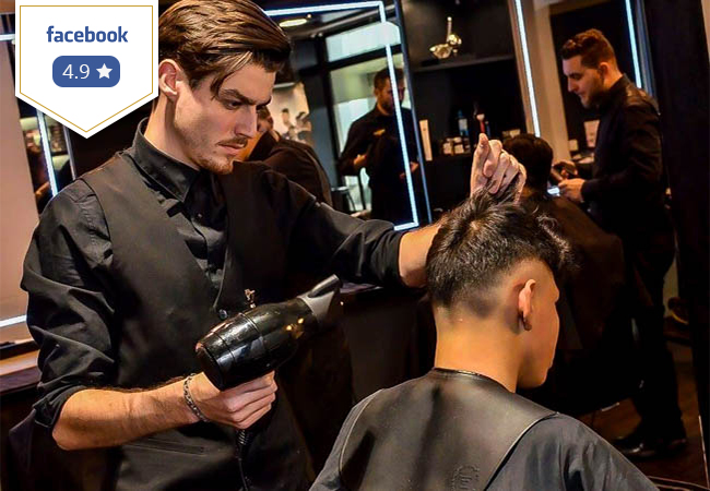 For Men Exclusively

Haircut + Shave (or Beard Trim) at The BarbershopLocations:


	Geneva Plainpalais + Nations
	Morges
	Nyon
	Vesenaz

 Photo