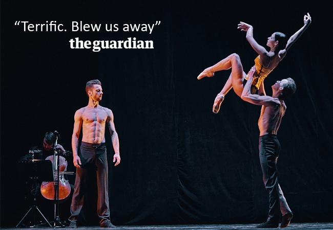 "Intriguing Mix" -Los Angeles Times
Radiohead Meets Shakespeare at 'Radio & Juliet' Contemporary Ballet, Feb 26 @ 19h30, Theatre du Leman Set to Radiohead's greatest hits, and starring principal dancers of Mariinsky Theatre, this Romeo & Juliet is something else...
 Photo